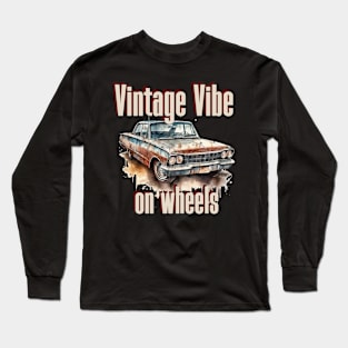 Retro car Long Sleeve T-Shirt